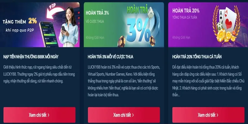 Thưởng Nạp Tiền 288bet Hàng Ngày
